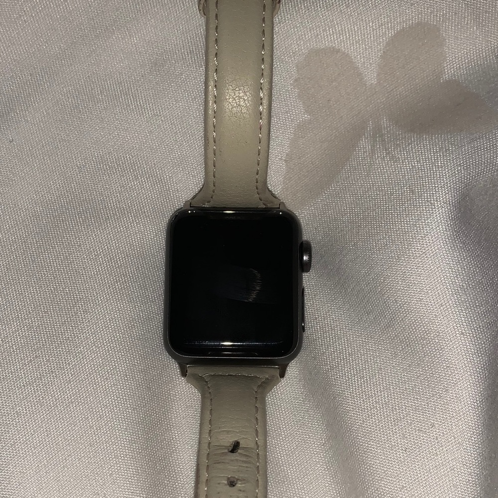 APPLE WATCH SERIES 3 (CHARGER AND BANDS INCLUDED)